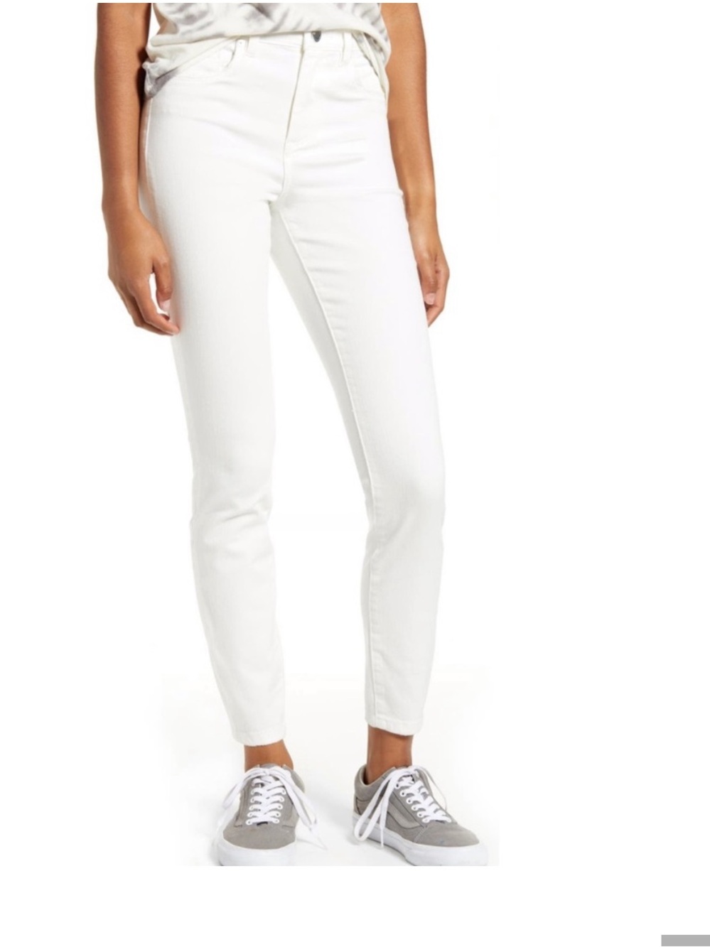 Blank NYC The Great Jones Jean in White